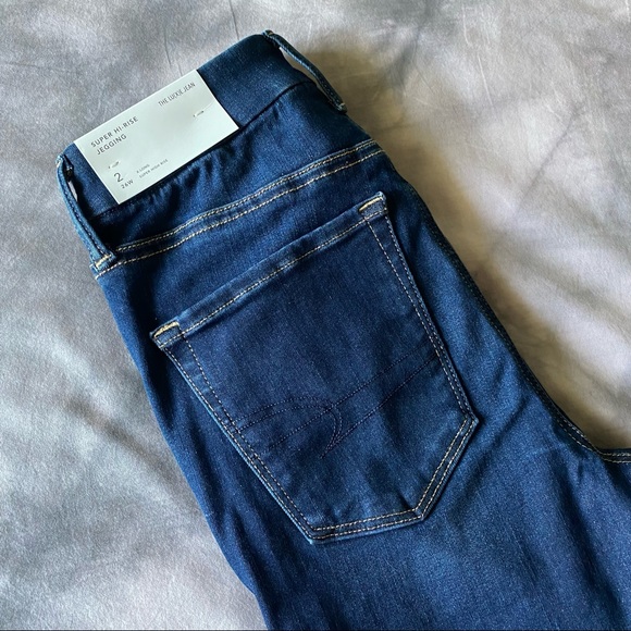 NWT AE Luxe Jeggings 2 X-Long - Picture 2 of 4